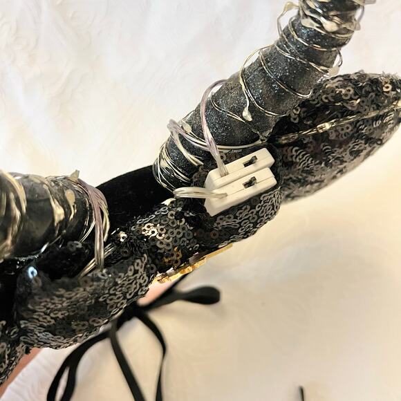 Disney Villains Light Up Maleficent Ears Horns Headband - Custom Made - Picture 6 of 8